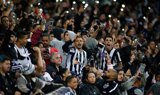 Aficionados del Atletico Mineiro estan ilusionados con la Copa Libertadores