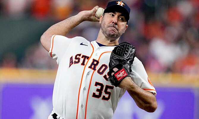 Justin Verlander sera uno de los abridores de los Astros en la Serie Mundial 2022