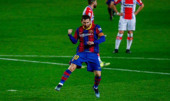 Messi llega en plena forma al Barcelona vs PSG de Champions League. ¡Apuesta ahora!