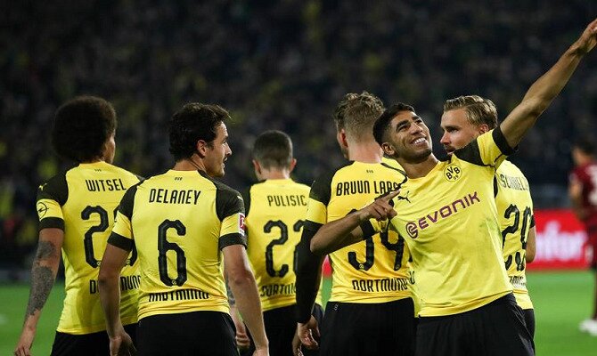 Jugadores del Borussia Dortmund