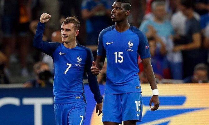 Griezmann y Pogba con su selección. Conoce las cuotas del Francia vs Perú