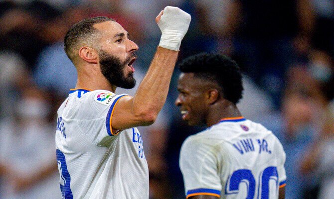 Picks del Inter MIlán vs Real Madrid, donde Benzema y Vinicius Jr están a un nivel excelente.