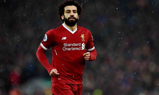 Salah, jugador del Liverpool