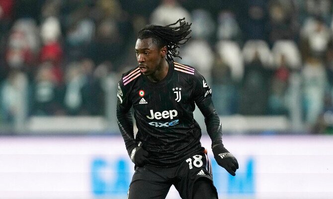 Probabilidades para el Juventus vs Nápoles de Serie A, donde Moise Kean no estará por lesión.