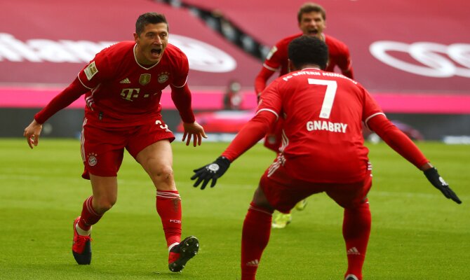 Lewandowski no podrá ayudar a cumplir los pronósticos en Leipzig vs Bayern Munich de la jornada 27