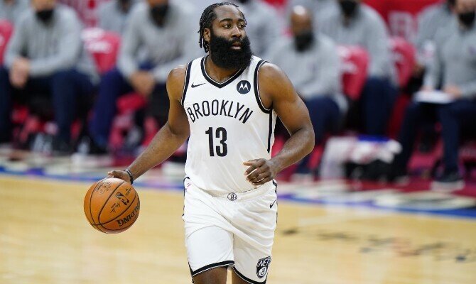 James Harden verá acción en el Golden State Warriors vs Brooklyn Nets