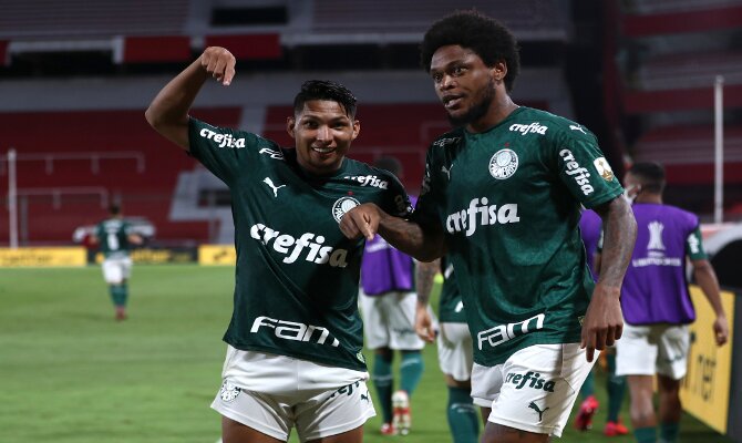 Los jugadores del Verdao están listos para el Palmeiras vs Santos