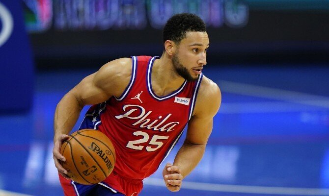 Ben Simmons es uno de los jugadores clave en el Minnesota Timberwolves vs Philadelphia 76ers